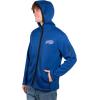 imageUltra Game NFL Mens Extra Soft Fleece Full Zip Hooded Sweatshirt JacketTeam Color Updated