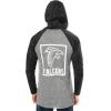 imageUltra Game NFL Mens Fleece Hoodie Pullover Sweatshirt HenleyAtlanta Falcons