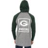 imageUltra Game NFL Mens Fleece Hoodie Pullover Sweatshirt HenleyGreen Bay Packers