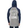 imageUltra Game NFL Mens Fleece Hoodie Pullover Sweatshirt HenleyHouston Texans