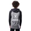 imageUltra Game NFL Mens Fleece Hoodie Pullover Sweatshirt HenleyLas Vegas Raiders