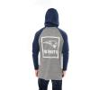 imageUltra Game NFL Mens Fleece Hoodie Pullover Sweatshirt HenleyNew England Patriots