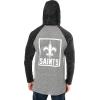 imageUltra Game NFL Mens Fleece Hoodie Pullover Sweatshirt HenleyNew Orleans Saints