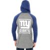 imageUltra Game NFL Mens Fleece Hoodie Pullover Sweatshirt HenleyNew York Giants