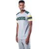 imageUltra Game NFL Mens Short Sleeve Raglan TShirtGreyWhite