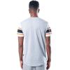 imageUltra Game NFL Mens Short Sleeve Raglan TShirtGreyWhite