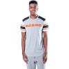 imageUltra Game NFL Mens Short Sleeve Raglan TShirtGreyWhite
