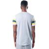 imageUltra Game NFL Mens Short Sleeve Raglan TShirtGreyWhite