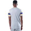 imageUltra Game NFL Mens Short Sleeve Raglan TShirtGreyWhite