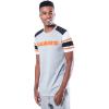 imageUltra Game NFL Mens Short Sleeve Raglan TShirtGreyWhite