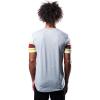 imageUltra Game NFL Mens Short Sleeve Raglan TShirtGreyWhite