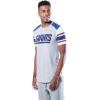 imageUltra Game NFL Mens Short Sleeve Raglan TShirtGreyWhite