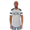 imageUltra Game NFL Mens Short Sleeve Raglan TShirtGreyWhite