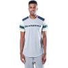 imageUltra Game NFL Mens Short Sleeve Raglan TShirtGreyWhite