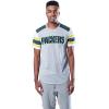 imageUltra Game NFL Mens Short Sleeve Raglan TShirtGreyWhite