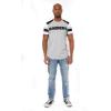 imageUltra Game NFL Mens Short Sleeve Raglan TShirtGreyWhite