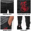 imageUltra Game NFL Mens Super Soft Game Day Jogger Sweatpants Arizona Cardinals Heather Gray SmallTeam Color