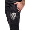 imageUltra Game NFL Mens Super Soft Game Day Jogger Sweatpants Arizona Cardinals Heather Gray SmallTeam Color Snow