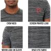 imageUltra Game NFL Mens Super Soft Space Dye TShirtSpace Dye