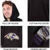 imageUltra Game NFL Mens Ultimate Full Zip Varsity Hoodie Sweatshirt JacketGreen Bay Packers