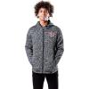 imageUltra Game NFL Mens Ultimate Full Zip Varsity Hoodie Sweatshirt JacketHeather Gray