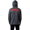 imageUltra Game NFL Mens Ultimate Full Zip Varsity Hoodie Sweatshirt JacketHeather Gray