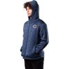 imageUltra Game NFL Mens Ultimate Full Zip Varsity Hoodie Sweatshirt JacketHeather Gray