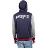 imageUltra Game NFL Mens Ultimate Full Zip Varsity Hoodie Sweatshirt JacketNew England Patriots