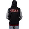 imageUltra Game NFL Mens Ultimate Full Zip Varsity Hoodie Sweatshirt JacketTeam Color