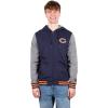 imageUltra Game NFL Mens Ultimate Full Zip Varsity Hoodie Sweatshirt JacketTeam Color