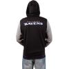imageUltra Game NFL Mens Ultimate Full Zip Varsity Hoodie Sweatshirt JacketTeam Color