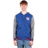 imageUltra Game NFL Mens Ultimate Full Zip Varsity Hoodie Sweatshirt JacketTeam Color Black