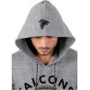 imageUltra Game NFL Mens Vintage Super Soft Fleece Pullover HoodieGray Snow