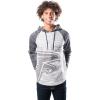 imageUltra Game NFL Mens Vintage Super Soft Fleece Pullover HoodieRaglan Gray Space Dye