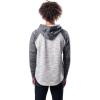 imageUltra Game NFL Mens Vintage Super Soft Fleece Pullover HoodieRaglan Gray Space Dye