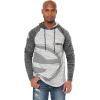 imageUltra Game NFL Mens Vintage Super Soft Fleece Pullover HoodieRaglan Gray Space Dye