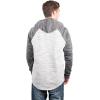 imageUltra Game NFL Mens Vintage Super Soft Fleece Pullover HoodieRaglan Gray Space Dye