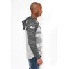 imageUltra Game NFL Mens Vintage Super Soft Fleece Pullover HoodieRaglan Gray Space Dye