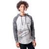 imageUltra Game NFL Mens Vintage Super Soft Fleece Pullover HoodieRaglan Gray Space Dye