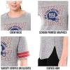 imageUltra Game NFL Womens Super Soft Modal Vintage Stripe TShirtHeather Gray