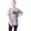 imageUltra Game NFL Womens Super Soft Modal Vintage Stripe TShirtHeather Gray