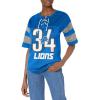 imageUltra Game Womens NFL Lace Up Tee Shirt Penalty BoxTeam Color