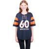 imageUltra Game Womens NFL Lace Up Tee Shirt Penalty BoxTeam Color