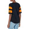 imageUltra Game Womens NFL Lace Up Tee Shirt Penalty BoxTeam Color