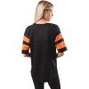 imageUltra Game Womens NFL Lace Up Tee Shirt Penalty BoxTeam Color