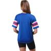 imageUltra Game Womens NFL Lace Up Tee Shirt Penalty BoxTeam Color Updated