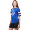imageUltra Game Womens NFL Lace Up Tee Shirt Penalty BoxTeam Color Updated