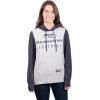 imageUltra Game Womens NFL Official Super Soft Tie Neck Hoodie SweatshirtTeam Color