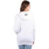 imageUltra Game Womens NFL Official Super Soft Tie Neck Hoodie SweatshirtWhite Updated