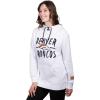 imageUltra Game Womens NFL Official Super Soft Tie Neck Hoodie SweatshirtWhite Updated